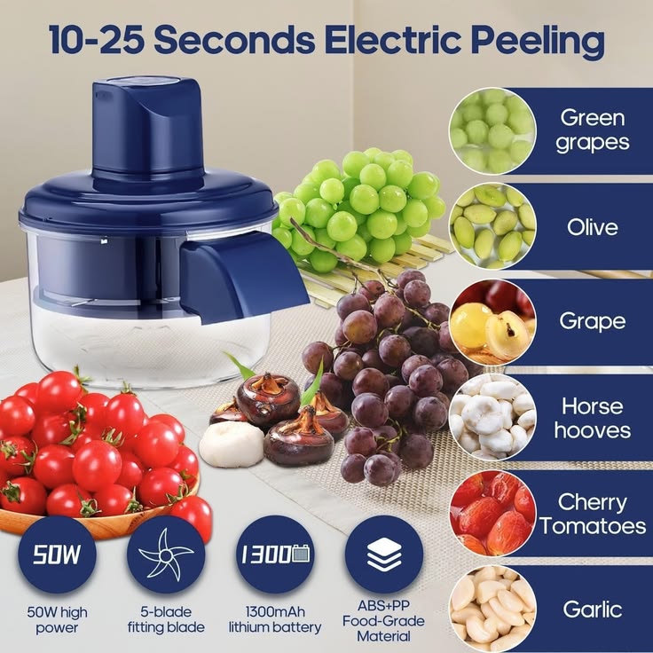 electric garlic peeler