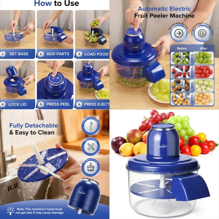 electric garlic peeler
